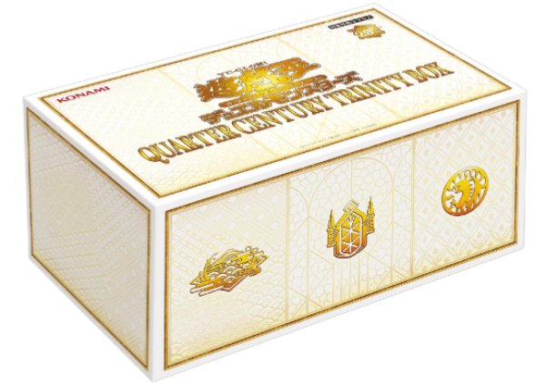 画像1: 遊戯王OCGデュエルモンスターズ QUARTER CENTURY TRINITY BOX（未開封）クォーターセンチュリートリニティボックス (1)